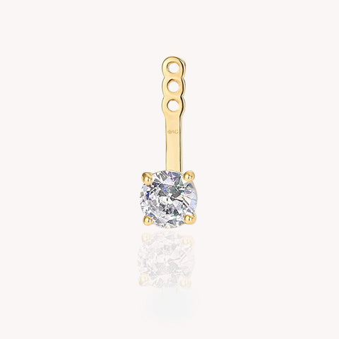 14K-Gold-lab-diamond-Stud-Earring-Jackets-round-diamond